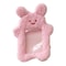 Cute Plush Photocard Holder Cartoon Keychain Photo Card Case 0