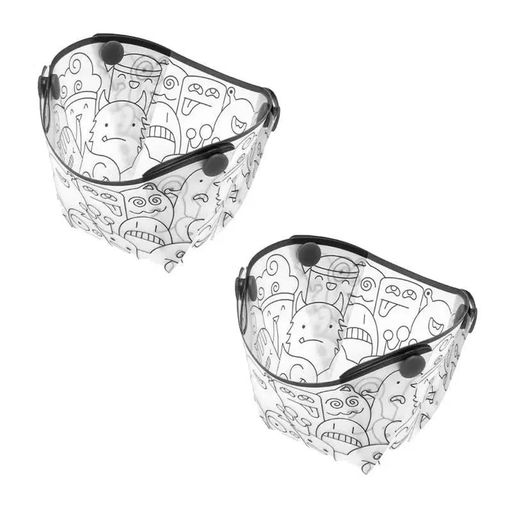 Collapsible Camping Bowl Set Foldable Outdoor Tableware For Travel And Picnic 4