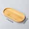 Mini Bamboo Tray Coaster Wood Saucer For Coffee Cups And Flower Pots 4