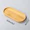 Mini Bamboo Tray Coaster Wood Saucer For Coffee Cups And Flower Pots 13