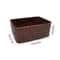 Woven Seagrass Rectangular Storage Basket For Home Organization 1