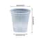 Transparent Self Watering Plant Pot With Drainage For Indoor Outdoor Plants 5