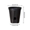 Transparent Self Watering Plant Pot With Drainage For Indoor Outdoor Plants 1