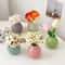 Korean Style Ceramic Bud Vase Mini Single Stem Flower Decor 0