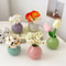 Korean Style Ceramic Bud Vase Mini Single Stem Flower Decor 0