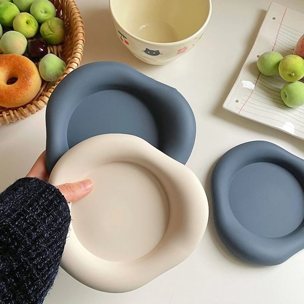 Cloud Shape Silicone Drink Coasters Heat Resistant Non Slip Cup Mat 7