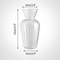 Mini Transparent Glass Flower Vase Nordic Hydroponic Plant Decor 3