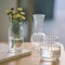 Mini Transparent Glass Flower Vase Nordic Hydroponic Plant Decor 0