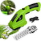 Cordless 2 In 1 Electric Hedge Trimmer And Grass Shear Rechargeable Garden Tool 0