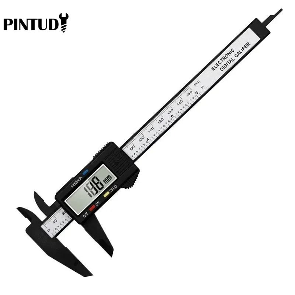 Digital Vernier Caliper 0 To 150mm Lightweight Plastic Measuring Tool 6