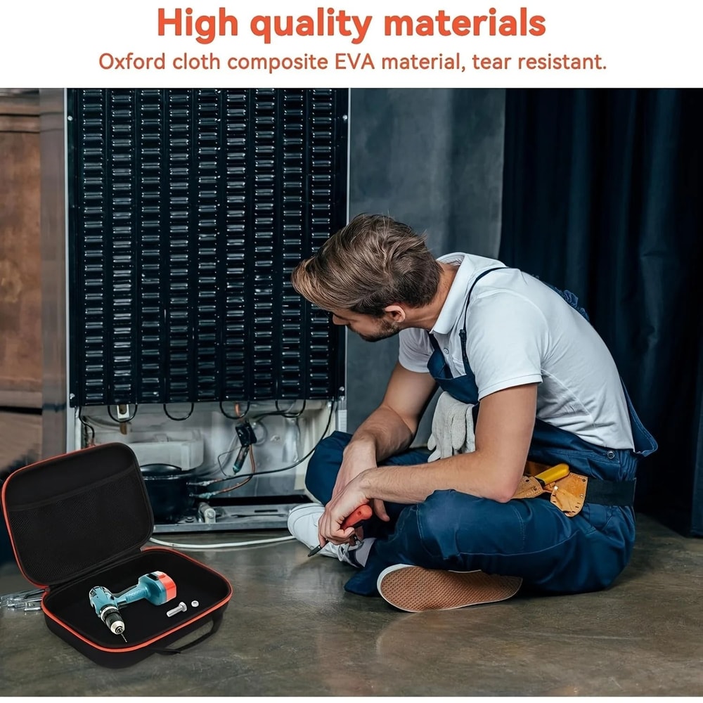 Waterproof Shockproof Tool Bag Large Capacity Electric Drill Storage Case 10