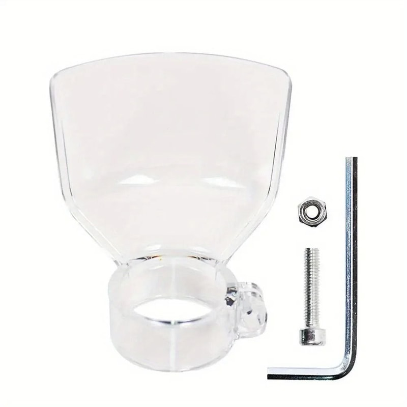 Transparent Drill Dust Cover Safety Shield For Electric Grinder And Mini Drill 3