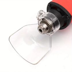 transparent drill dust cover safety shield for electric grinder and mini drill