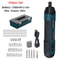 Mini Cordless Electric Screwdriver Rechargeable Power Tool Set For Home Repair And Assembly 3