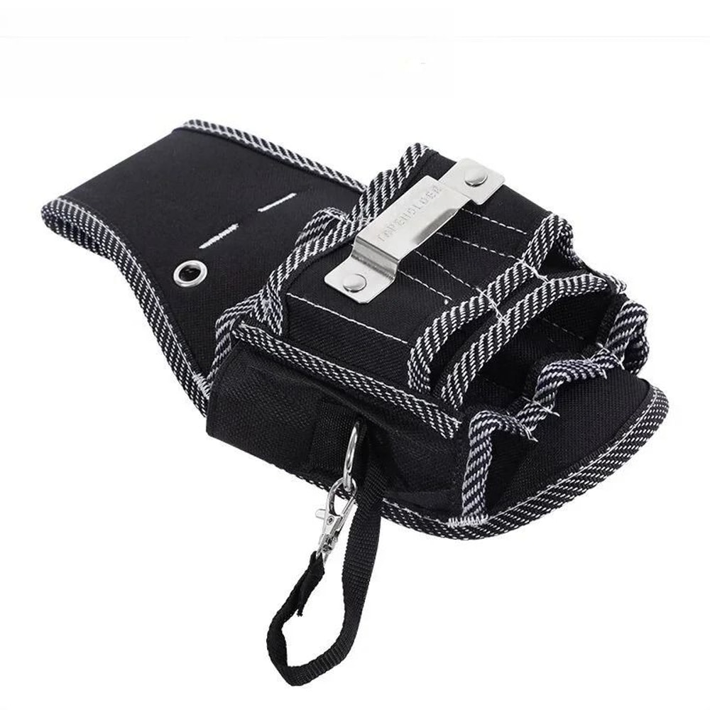 9 In 1 Tool Waist Belt Organizer Electrician Tool Pouch With Durable Nylon Fabric 5