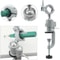 360 Degree Swivel Table Vise Drill Stand Holder Aluminum Alloy Tool Bracket 2