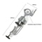 360 Degree Swivel Table Vise Drill Stand Holder Aluminum Alloy Tool Bracket 1