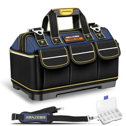 airaj multifunctional tool bag waterproof electrician storage bag with high capacity design