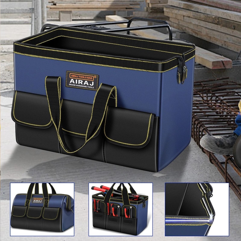 AIRAJ Multifunctional Tool Bag Waterproof Electrician Storage Bag With High Capacity Design 6