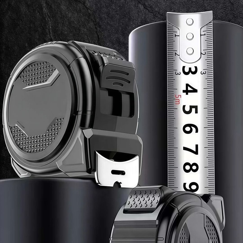 Stainless Steel Tape Measure High Precision Retractable Measuring Tool For Home And Woodworking 8