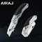AIRAJ Heavy Duty Retractable Utility Knife Sharp Break Blade Steel Cutter Tool 5