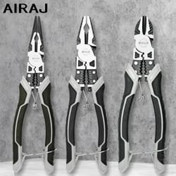 airaj multifunctional diagonal pliers universal wire cutters anti slip electrician tool