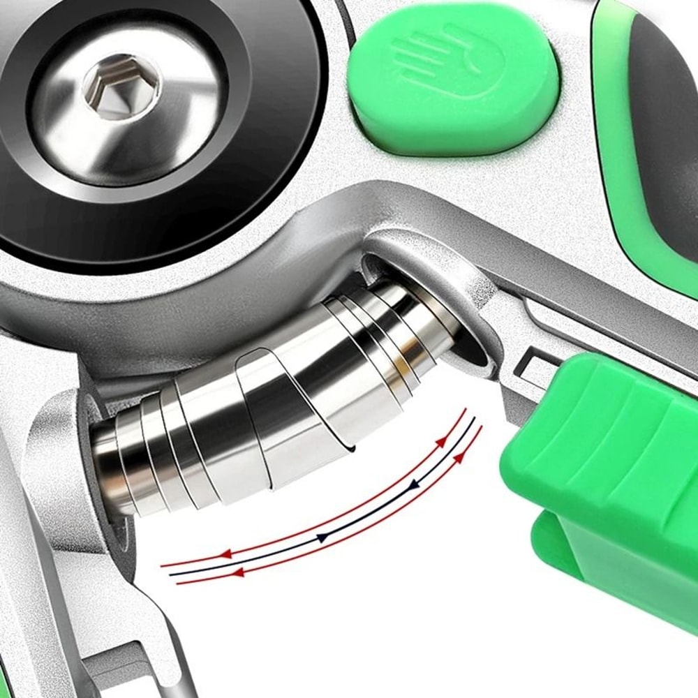 AIRAJ 8 Inch Pruning Shears Sharp Garden Scissors Labor Saving Hand Pruners 4