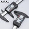 AIRAJ 150mm Digital Vernier Caliper Plastic Measuring Tool With Large LCD Display 0
