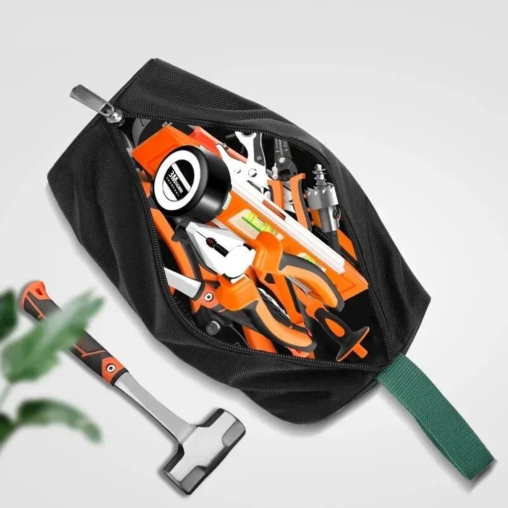 AIRAJ Multifunctional Tool Kit Bag Oxford Fabric Wear Resistant Portable Handheld Organizer 5