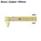 Mini Brass Vernier Caliper Metric And Imperial Measuring Tool For Crafts And DIY 3