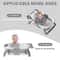 Portable Collapsible Baby Bathtub With Thermometer And Soft Floating Cushion For Newborns And Toddl 3