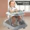 2 In 1 Baby Walker Push Walker With Removable Feeding Tray And Music Tray Foldable Design 5