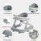 2 In 1 Baby Walker Push Walker With Removable Feeding Tray And Music Tray Foldable Design 7