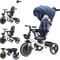 Ubravoo 5 In 1 Baby Stroller Tricycle Adjustable Canopy Convertible Ride On Bike 1