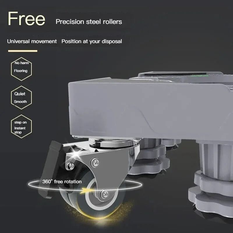 Universal Adjustable Washing Machine Stand Base For Refrigerator And Dryer Support 9