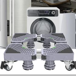universal adjustable washing machine stand base for refrigerator and dryer support