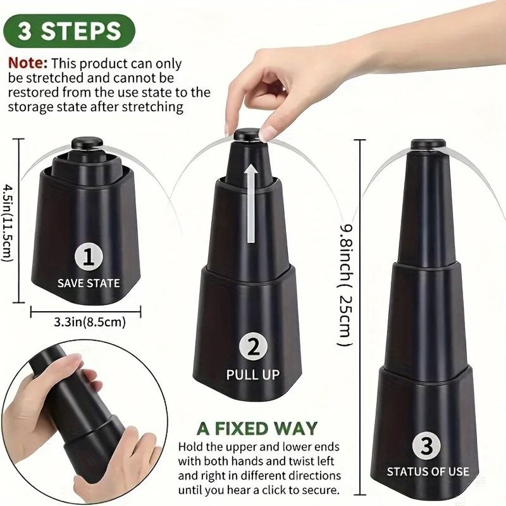 Portable Fly Repelling Fan Chemical Free Insect Repellent With Reflective Blades 2