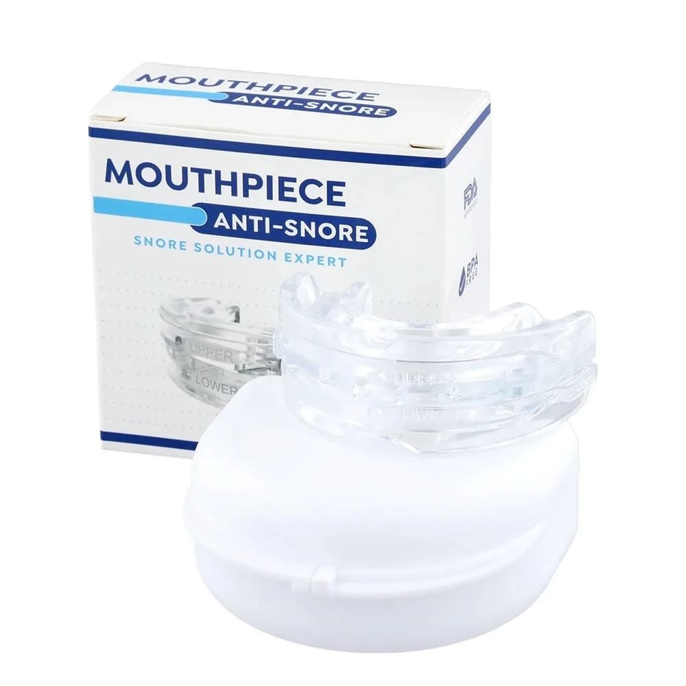 Anti Snoring Bruxism Mouth Guard With Storage Box For Better Sleep Quality 1