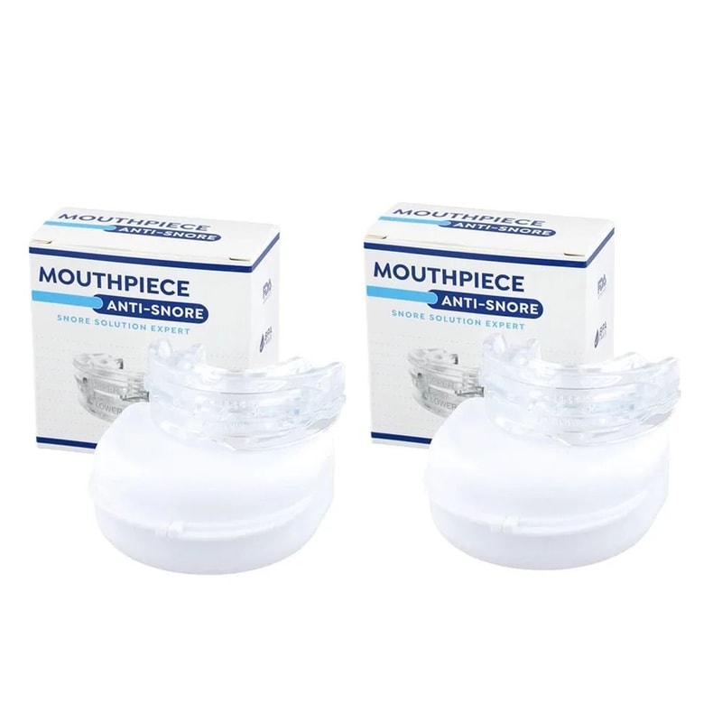Anti Snoring Bruxism Mouth Guard With Storage Box For Better Sleep Quality 2