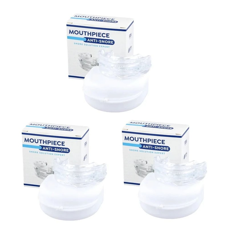 Anti Snoring Bruxism Mouth Guard With Storage Box For Better Sleep Quality 3