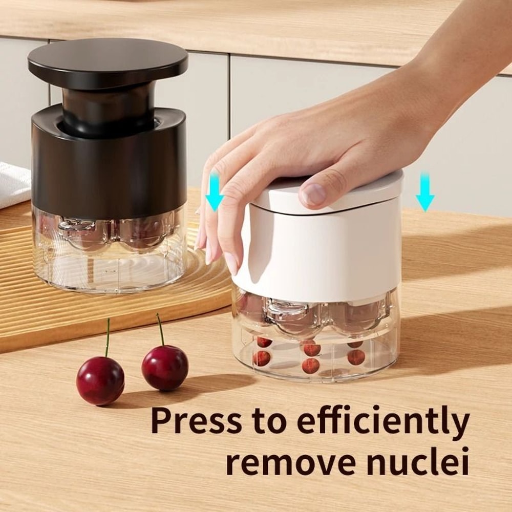 Easy Press Cherry Pitter Tool With Multi Hole Design 6