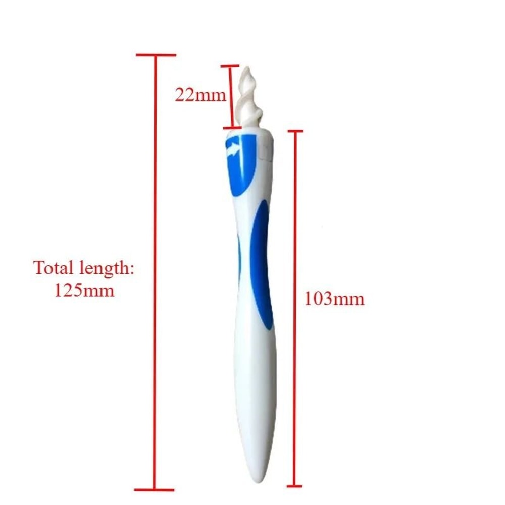 Portable Spiral Ear Wax Remover Tool With Soft Silicone Tips 2