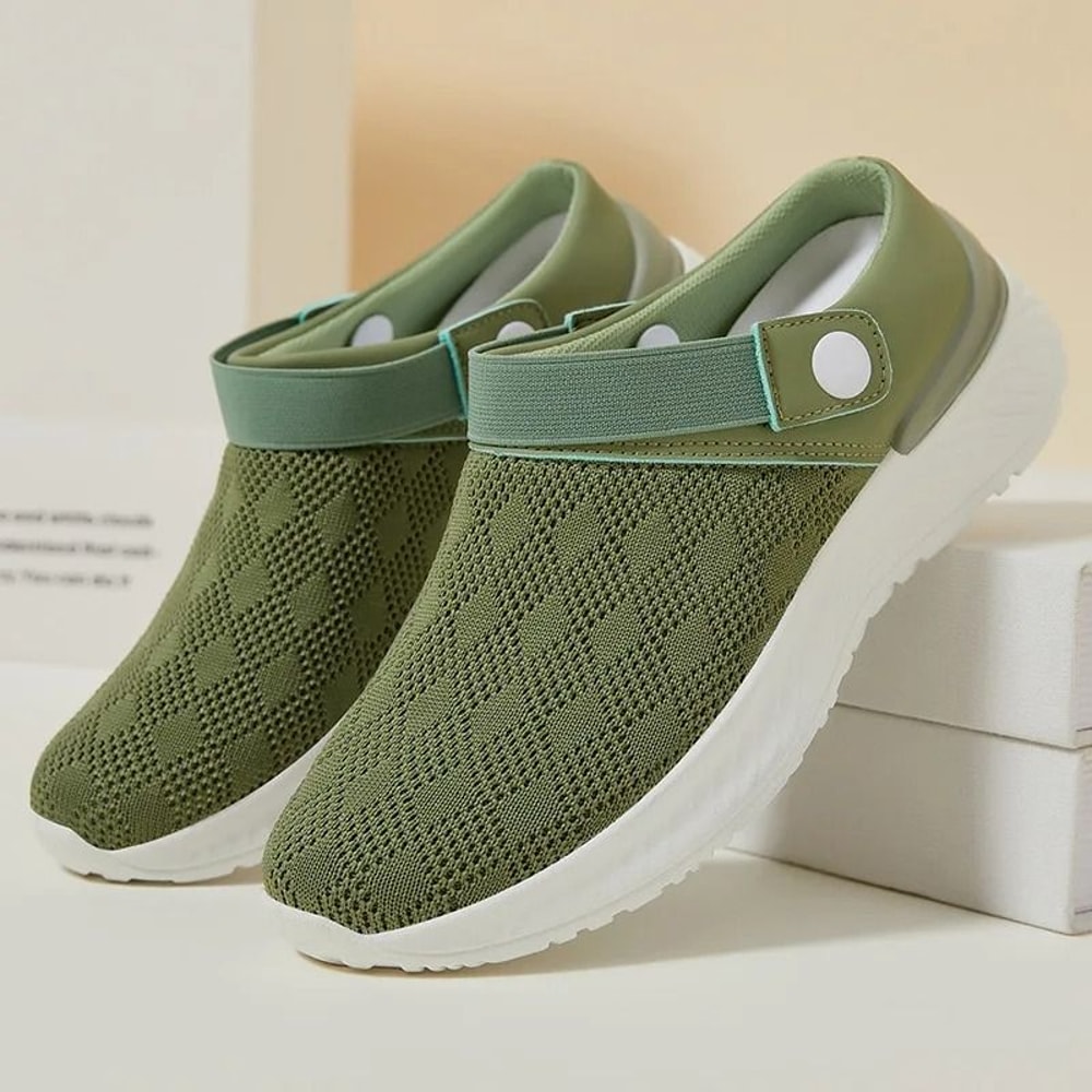 Womens Breathable Mesh Slip On Summer Walking Shoes 7