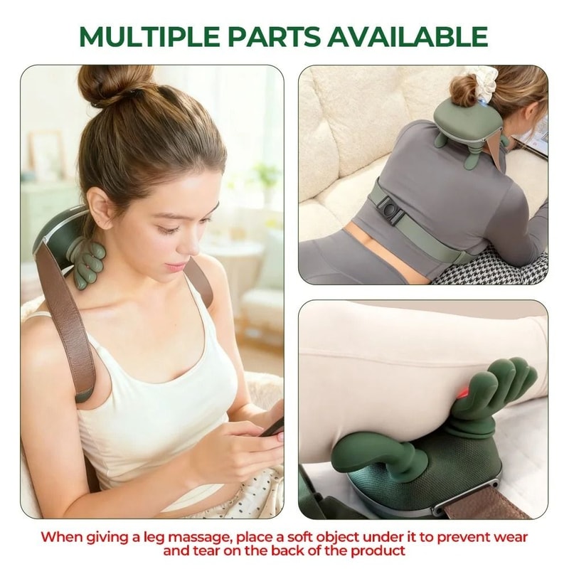 Bionic Neck And Shoulder Massager Pillow With Deep Kneading Relief 5