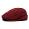 Autumn Winter Cotton Newsboy Cap Flat Peaked Beret For Men And Women 3