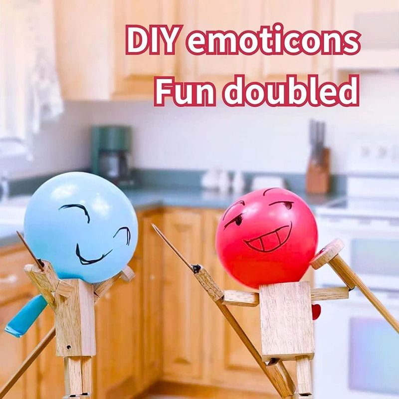 Double Battle Poke Balloon Interactive Family Game Toy 3