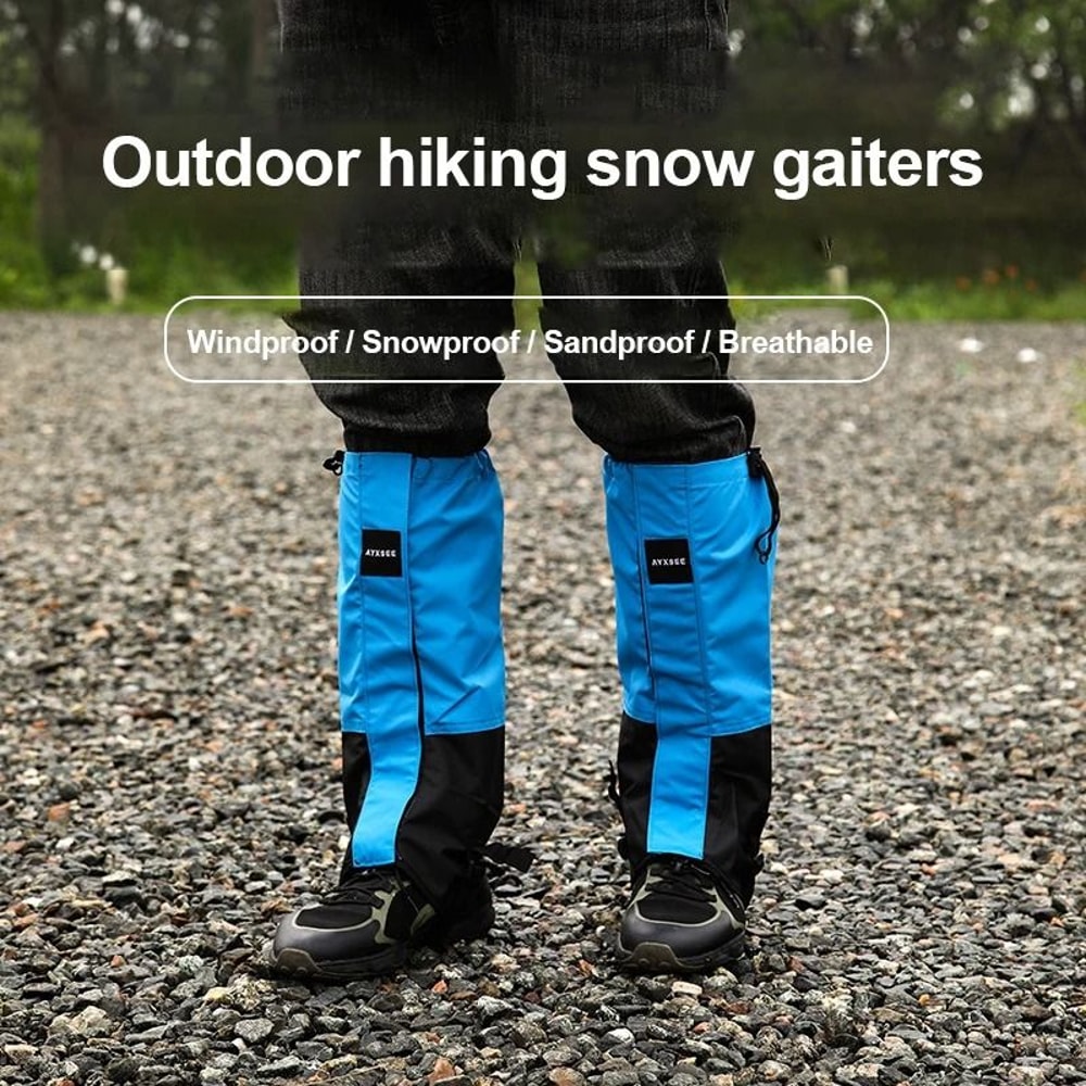 Waterproof Leg Covers Hiking Leg Gaiters For Skiing Climbing And Outdoor Protection 5