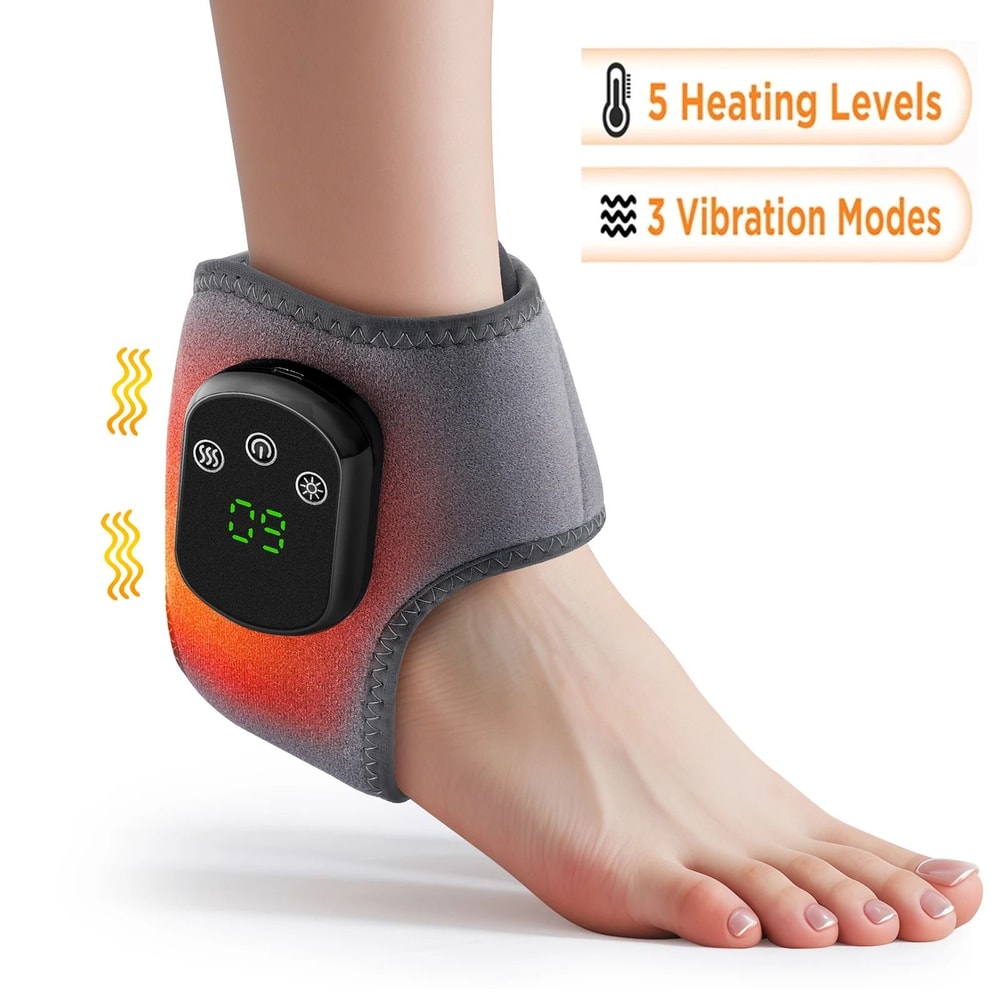 Electric Foot And Hand Massager With Heat And Vibration Portable Relaxation Device 2