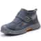Cow Suede Welding Safety Shoes Anti Puncture Industrial Work Shoes 1