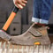 Cow Suede Welding Safety Shoes Anti Puncture Industrial Work Shoes 5